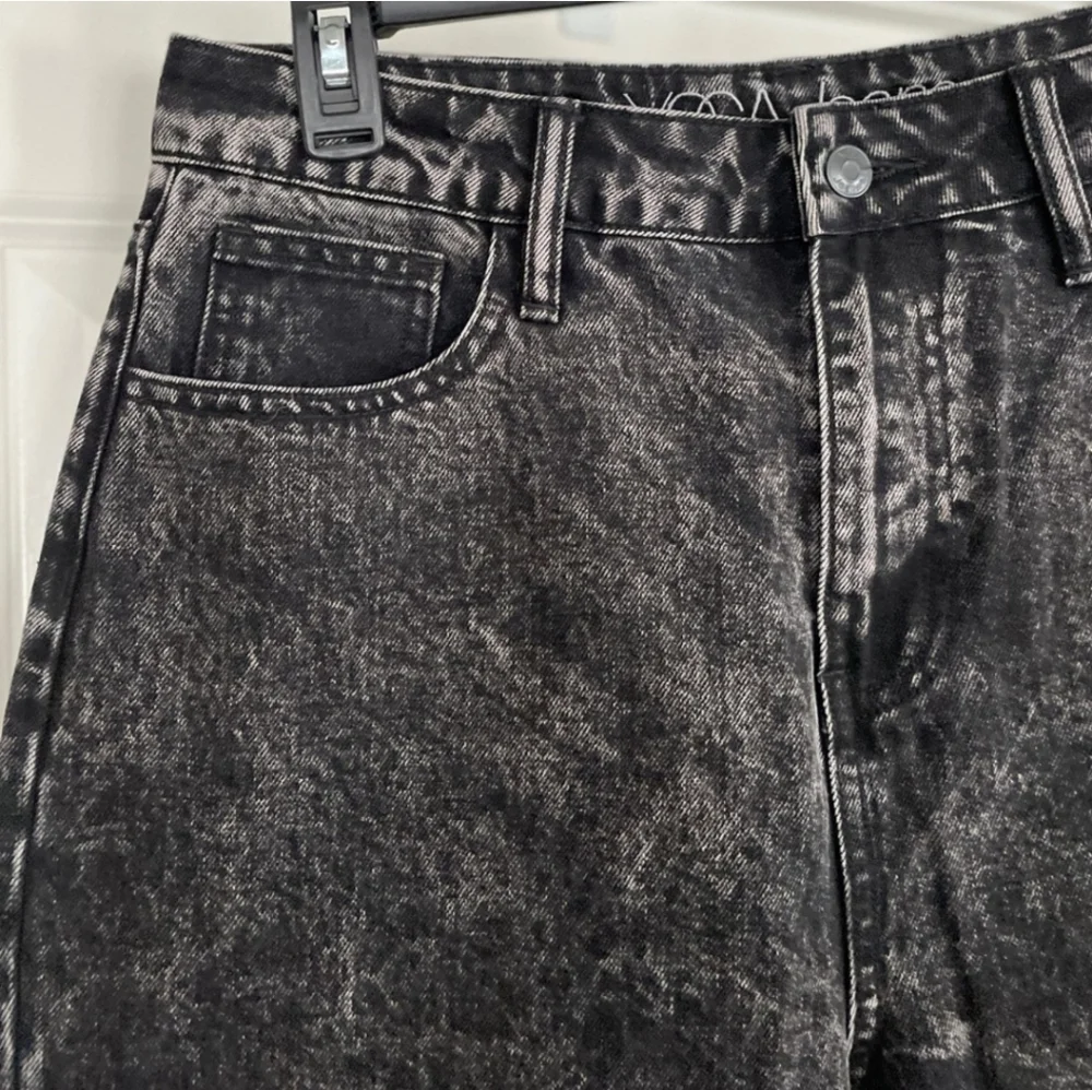 Yoga Jeans black acid wash pants - Picture 3 of 7